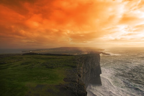 The Aran Islands are full of Irish countryside and truly one of the most magical places to visit in Ireland.