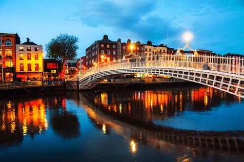 Another of our picks for most beautiful places in Ireland is Dublin City, the capital of Ireland.