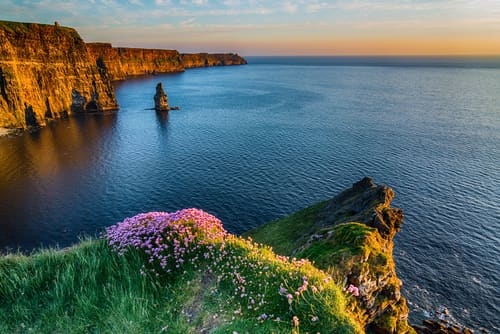 The Cliffs of Moher is one of the most beautiful places in Ireland.